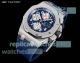 HBF Copy Audemars Piguet Royal Oak Offshore 26470ST Blue Swiss 3126 Rubber Strap Watch (2)_th.jpg